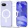 Tech-Protect Flexair Google Pixel 10a hátlap tok, megerősített sarok, MagSafe, átlátszó-fehér