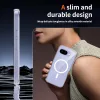 Tech-Protect Flexair Google Pixel 10a hátlap tok, megerősített sarok, MagSafe, átlátszó-fehér