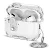 Tech-Protect Bounce Pro AirPods Pro 3 tok, karabinerrel, átlátszó