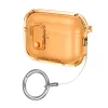 Tech-Protect Bounce Pro AirPods Pro 3 tok, karabinerrel, narancs