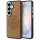 Karl Lagerfeld Perforated KL Samsung Galaxy S26 Plus mágneses tok, MagSafe, barna