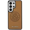 Karl Lagerfeld Perforated KL Samsung Galaxy S26 Ultra mágneses tok, MagSafe, barna