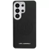 Karl Lagerfeld Perforated KL Samsung Galaxy S26 Ultra mágneses tok, MagSafe, fekete