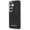 Karl Lagerfeld Perforated KL Samsung Galaxy S26 Plus mágneses tok, MagSafe, fekete