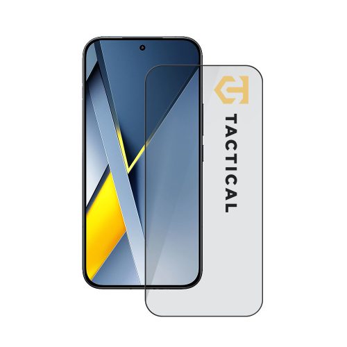 Tactical Glass Shield 5D Poco F8 Ultra kijelzővédő üvegfólia, fekete