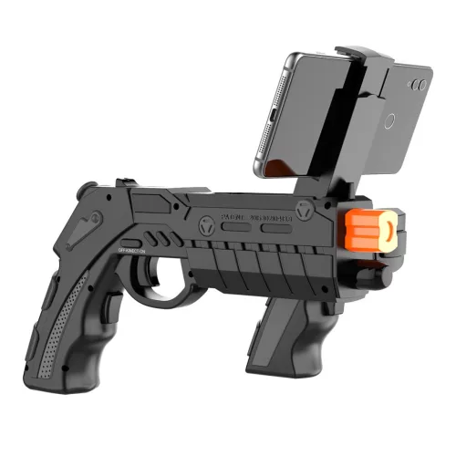 iPega 9257 fegyver alakú vezeték nélküli Gamepad / kontroller Android/iOS/PS3/PS4/PC/N-Switch/SmartTV kompatibilis, fekete