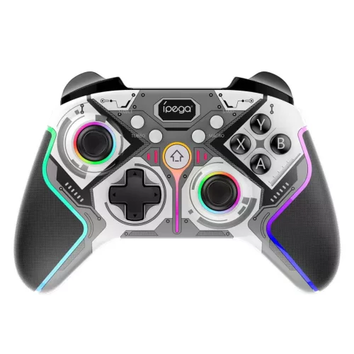 iPega 9666BH vezeték nélküli Gamepad / kontroller Android/iOS/PS3/PS4/PC/N-Switch kompatibilis, szürke