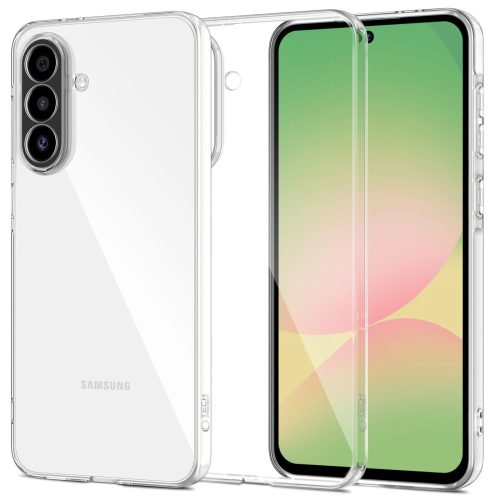 Tech-Protect Flexair Hybrid Samsung Galaxy A37 hátlap tok, megerősített sarok, átlátszó