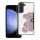 Teddy Bear Samsung Galaxy A37 csillogó köves tok, rózsaszín