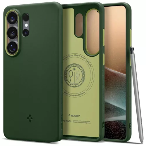 Spigen Nano Pop Mag Samsung Galaxy S26 Ultra tok, MagSafe, Avo Green, zöld