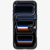 Spigen Ultra Hybrid Mag Apple iPhone 17 Pro Max tok, MagSafe, Frost Black/Orange, fekete-narancs