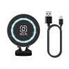 OBAL:ME MagNetix Aura Wireless mágneses autós tartó / töltő szellőzőrácsba, 15W, fekete