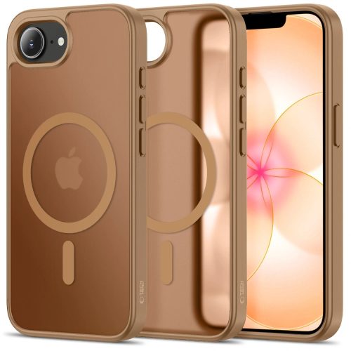 Tech-Protect Basicmag Apple iPhone 17e / iPhone 16e mágneses tok, MagSafe, barna