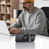 Tech-Protect MMR500 mágneses telefon tartó gyűrű, MagSafe, fekete-ezüst