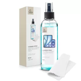   Tech-Protect mobiltelefon, tablet tisztító folyadék / spray, 200ml, Eko Mint