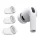 Tech-Protect Apple Airpods Pro 3 gumiharang csomag, fehér (3db)
