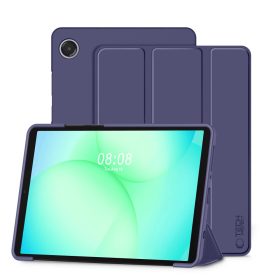   Tech-Protect Smartcase Samsung Galaxy Tab A11 / Tab A9 oldalra nyíló, kitámasztható mappa tok, kék