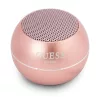 Guess Mini kompakt, hordozható bluetooth hangszóró, 3W, rózsaszín