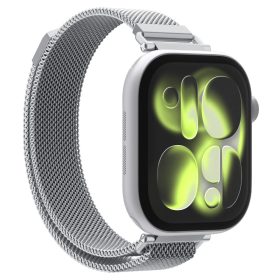   Spigen WBM4 Apple Watch 11 / 10 / 9 / 8 / SE (40 / 41 / 42mm), szíj, ezüst