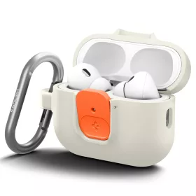   Spigen Nano Pop Apple AirPods Pro 3 tok karabinerrel, Orange Beige, bézs-narancs