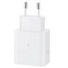 Samsung USB-C gyári hálózati töltő, 45W, fehér (EP-T4511NWE)