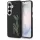Karl Lagerfeld Grained Signature Metal Resin Logo Samsung Galaxy S26 tok, fekete