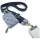 Guess Crossbody Strap PU 4G Metal Logo vállpánt / univerzális pánt pénztárcával, telefonra rögzíthető, kék