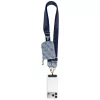 Guess Crossbody Strap PU 4G Metal Logo vállpánt / univerzális pánt pénztárcával, telefonra rögzíthető, kék