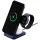 Energea MagTrio 2 3in1 vezeték nélküli wireless töltő, összecsukható, Qi2, 25W, kék