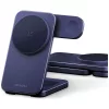 Energea MagTrio 2 3in1 vezeték nélküli wireless töltő, összecsukható, Qi2, 25W, kék