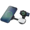 Energea Alumag Trio 2 Aluminium 3in1 vezeték nélküli wireless töltő, összecsukható, hordozható, Qi2.2, 25W, ezüst