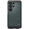 Spigen Tough Armor MagFit Samsung Galaxy S26 Ultra tok, MagSafe, Abyss Green, zöld
