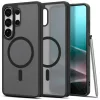 Spigen Ultra Hybrid MagFit Samsung Galaxy S26 Ultra tok, Frost Black, fekete