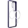 Spigen Ultra Hybrid MagFit Samsung Galaxy S26 Ultra tok, Deep Purple, átlátszó-lila