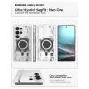 Spigen Ultra Hybrid MagFit Samsung Galaxy S26 tok, MagSafe, Neo One, átlátszó