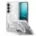 Spigen Ultra Hybrid S MagFit Samsung Galaxy S26 tok, MagSafe, Clear White, átlátszó-fehér
