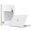 Tech-Protect Smartshell Apple Macbook Air 13 M2-M5 2023-2026 tok, Matt, átlátszó