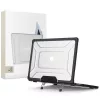 Tech-Protect Smartshell Pro Apple Macbook Air 13 M2-M5 2023-2026 tok megerősített sarokkal, fekete-átlátszó