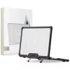 Tech-Protect Smartshell Pro Apple Macbook Pro 14 M1-M5 / M5 Pro / Pro Max 2021-2026 tok megerősített sarokkal, fekete-átlátszó
