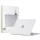 Tech-Protect Smartshell Apple Macbook Air 15 M2-M5 2023-2026 tok, Matt, átlátszó