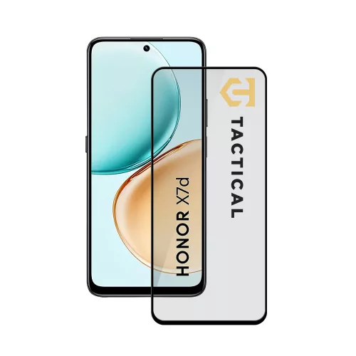 Tactical Glass Shield 5D Honor X7d kijelzővédő üvegfólia, fekete
