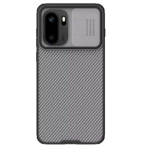 Nillkin CamShield PRO Hard OnePlus 15R műanyag hátlap tok, átlátszó-fekete
