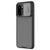 Nillkin CamShield PRO Hard OnePlus 15R műanyag hátlap tok, átlátszó-fekete