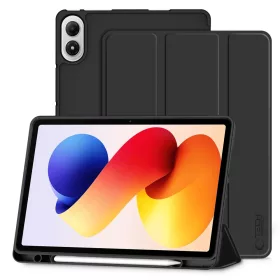   Tech-Protect SC Pen Xiaomi Redmi Pad 2 Pro (12.1) / Xiaomi Poco Pad M1 (12.1) oldalra nyíló, kitámasztható mappa tok, fekete