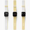 Uniq Revix IV Premium Apple Watch 42/41/40mm mágneses szíj, fehér-sárga