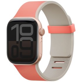   Uniq Revix IV Premium Apple Watch 42/41/40mm mágneses szíj, rózsaszín-bézs