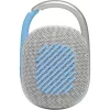 JBL Clip 4 hordozható bluetooth hangszóró, IP67, 5W, fehér (JBLCLIP4ECOWHT)