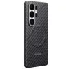 Samsung Carbon Magnet Samsung Galaxy S26 Ultra gyári hátlap tok, Aramid, MagSafe, szürke
