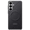 Samsung Carbon Magnet Samsung Galaxy S26 Plus gyári hátlap tok, Aramid, MagSafe, szürke