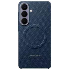   Samsung Carbon Magnet Samsung Galaxy S26 Plus gyári hátlap tok, Aramid, MagSafe, kék